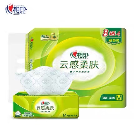 心相印云感柔肤抽纸 12包装