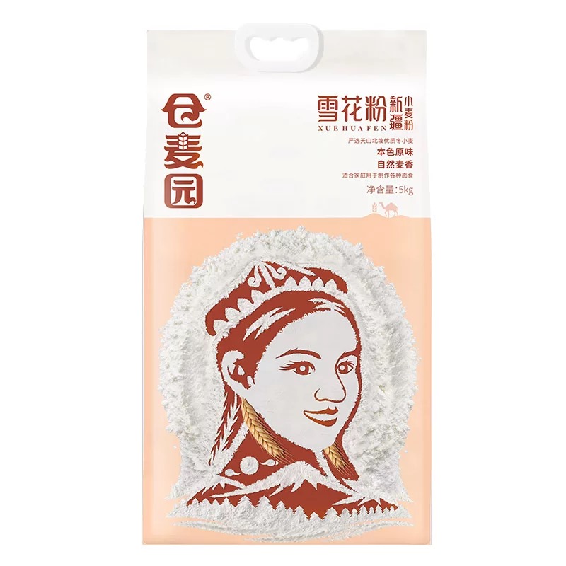 仓麦园雪花粉小麦粉5kg