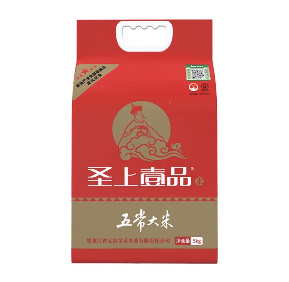 圣上壹品松粳60五常大米 5kg（真空）