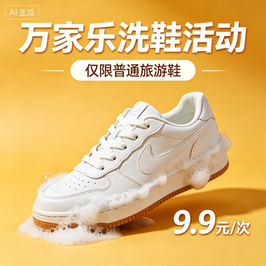 万家乐洗鞋子9.9