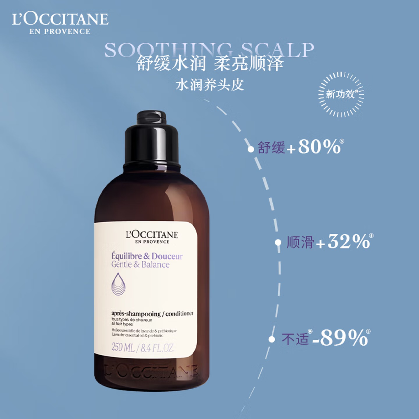 欧舒丹 | 草本香菁纯平衡护发素 | 250ML CN
