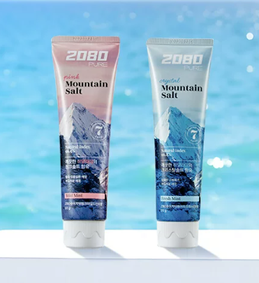 爱敬 | 2080喜马拉雅清新口气粉盐牙膏 | 125g